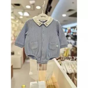 아가방 세이브존03 아가방 노디 꽈배기 바디수트(양말) YA01T527505Y