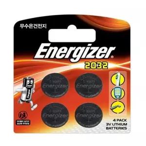 [하프클럽/셀러허브_여성트랜드패션]시계건전지 무수은 코인CR2032-4입