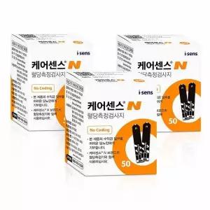 [제이큐]케어센스N 혈당 시험지 150매