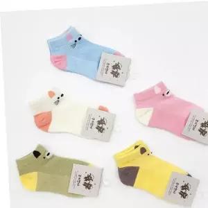 아동양말 사계절 키즈삭스 고양이 5켤레묶음