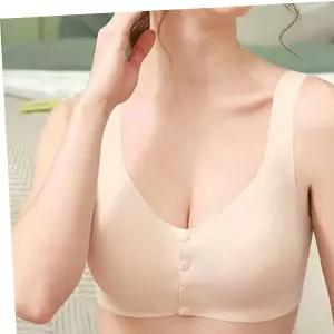 임산부 무봉제 노와이어 햄라인 브라 앞트임 수유브라