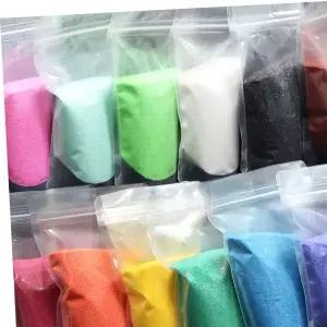 칼라규사 1kg 16색(칼라모래 색모래 어항 미술재료 등
