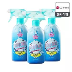 온더바디 코튼풋 발을씻자 풋샴푸 385ml 쿨링 3개