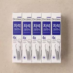 2080 닥터크리닉 치석 크리닉 치약 140g x 5개 453832