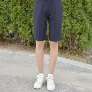 교복몰 스판 네이비 교복 반바지(여자) 교복 학생복