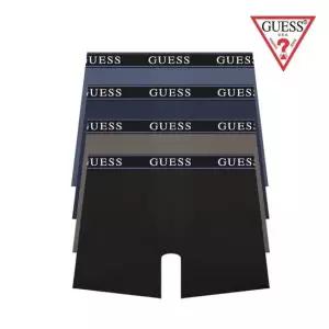 게스 언더웨어 OGDMDR340DR341DR342DR343-EJS 남성 드로즈 기능성 블랙밴딩 롱드로즈 4종세트 LE1220811445