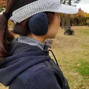 아웃도어 똑딱이 방한 귀마개스포츠 도리 겨울 용마개 덮개 겨울용