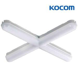 코콤(LED 플러스 십자등 60w) 형광등 조명 램프 정품 LED 전구 일자 십자 등기구