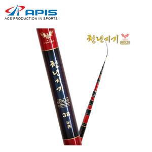 [에프원낚시]아피스 천년지기 골드 32 민물낚시대 대물낚시대 붕어