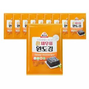 새우표 완도 오리지널 전장김 25g x 10봉