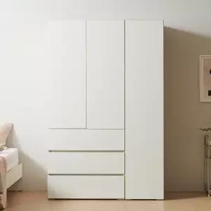 마르체 이안 1200 싱글장 서랍 옷장 세트 BKC718