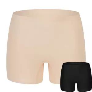 [판도라by비비안]여성사각팬티 심리스팬티 여성 사각 드로즈 네모팬티 스킨 검정
