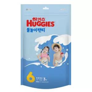 하기스 물놀이팬티 공용 6단계, 3개입, 1개