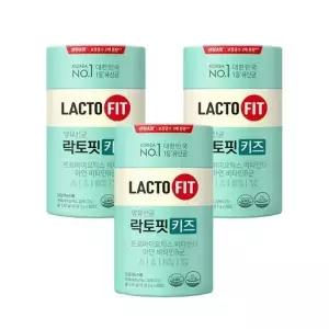 종근당건강 락토핏 생유산균 키즈 2g 60포 3개