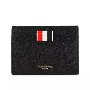 26FW 톰브라운 그레인레더 카드 지갑 블랙 FAW035A 00198 001