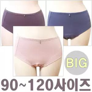 [제이투와이]란에티켓 맥시 할머니 90부터 120사이즈 요실금팬티 3종