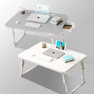 높이조절 접이식 좌식책상 70x48cm 넓은 테이블 2종 홈스터디 가정용 노트북테이블 인테리어 책상