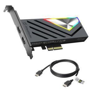 PS5, PS4 Pro, Xbox Series X /S, One X, 스위치 게임에서 초저지연 4K60 스트리밍 및 녹화를 위한 AverMedia HDMI 2.1 내장 PCIe 캡처 카드 - GC575 라이브 게이머 4K