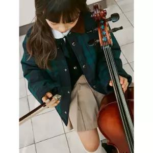 [BEANPOLE KIDS] [시즌오프 30%] 클래식 체크 패딩 점퍼 - 그린 (BI6138U03M) (BI6138U03M)