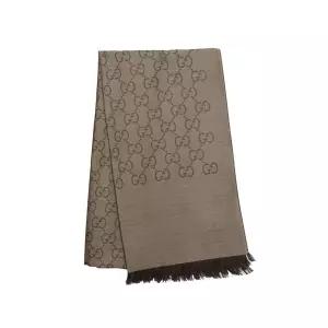 [케이스포함] 남녀공용 Jacquard 투톤 양면 스카프(165904 3G646 9664)
