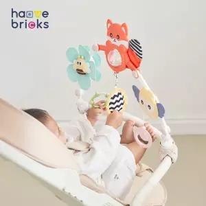[하베브릭스]침대유모차 겸용 바람개비 모빌 신생아 백일 외출 장난감