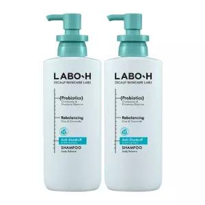 라보에이치 탈모케어 두피강화 샴푸, 400ml 2개
