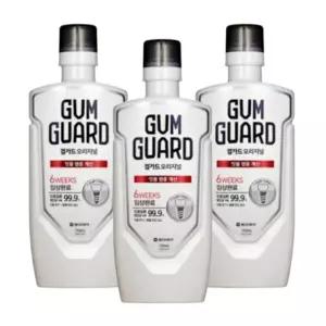 가그린 대용량 가글액 검가드 오리지널 750ml / 3개