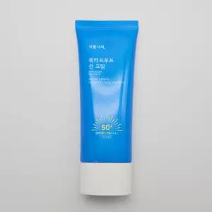 [랜덤샘플증정]식물나라 산소수 워터프루프선크림 100mL 대용량