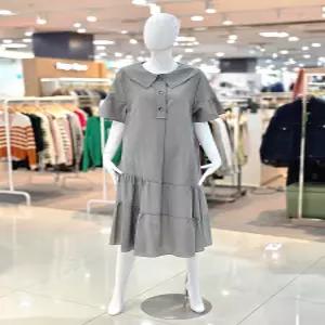 [행복한백화점][꼼빠니아]꼼빠니아 카라 버튼 티어드 원피스 CAEU6WOP310