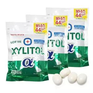 자일리톨 알파껌 대용량 195g x 3봉