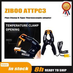 ZIBOO 69140 K형 온도계 HVAC용 파이프 클램프 ATTPC3 열전대 어댑터.