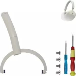 소니 WH-1000XM5 헤드폰용 회전 힌지 교체 헤드밴드 행거 브래킷 부품 액세서리 수리 키트 실버-왼쪽