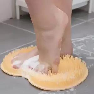 풋브러쉬 발세척매트 발각질제거 마사지 욕실 샤워용 논슬립 흡착판 TPR