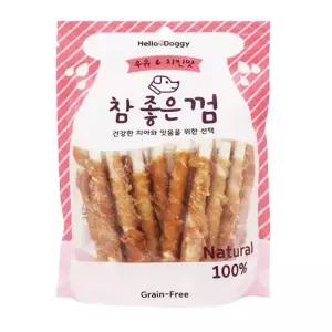 [하프클럽/셀럽하우스]참좋은껌 우유치킨 헬로도기 스틱껌 24P