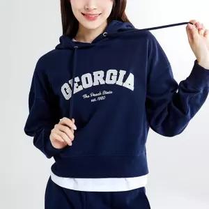 [스파오](GEORGIA) 크롭 후드풀오버 (기모) (SPMHE4TG40-K) _