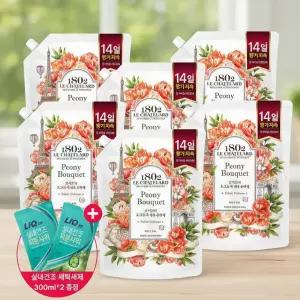 르샤트라 고농축 섬유유연제 피오니부케 1.6L x 6개