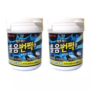롯데 졸음번쩍껌 울트라 파워 80g 2개