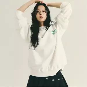공용 스타 오버핏 맨투맨 [아이보리] (MSFMPOL03IV-W)