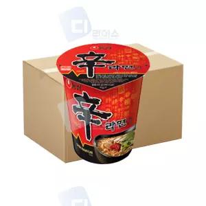 농심 신라면 작은컵 65g 30개 매운맛 컵라면 박스라면