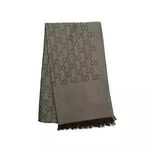 남녀공용 Jacquard 투톤 양면 스카프(165904 3G646 9664)
