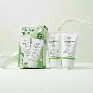 미라클하우스 닥터지 그린 마일드 업 선 플러스 50ml+50ml 선크림 민감성 자외선차단제 무기자차 941672