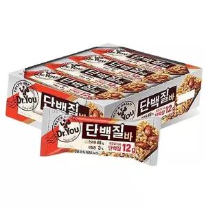 [하프클럽/오티마트]닥터유 단백질바 50g 12개 1세트 운동 영양 초코바