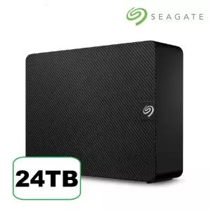 [] 씨게이트 외장하드 Expansion Desktop 외장HDD+데이터복구 24TB, 블랙