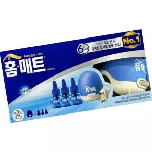 헨켈 홈매트 리퀴드 훈증기1개 리필3개 풀세트 모기향