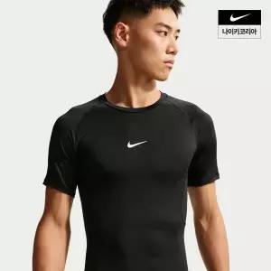 나이키 NIKE 프로 드라이 핏 타이트 반팔 피트니스 탑 FB7933 010 LE1214480658