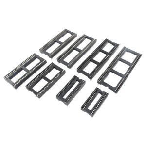 10pcs 1.778mm 피치 28P DIP 솔더 사각 구멍  와이드 IC 소켓 커넥터 핀