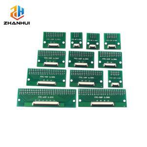 1PC 0.5mm 피치 FFC - DIP 어댑터 6/8/10/12/14/20/30/40핀 SMT 스루홀 커넥터