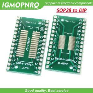 전송 보드 DIP 핀 피치 어댑터 TSSOP-28 10 개