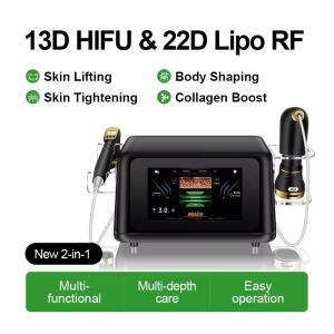22D MAX HIFU 미용 기기 최신 모델 얼굴 리프팅 슬리밍 지방 감소 전문 스킨케어 머신