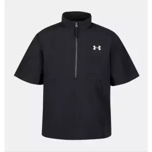 매장정품 UNDERARMOUR 언더아머 남자 아노락 6015441-001 스포츠스타일 우븐 기능성 운동 러닝 바람막이 반